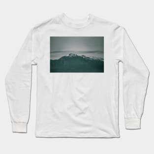 Landscape Snow Mountain Photography Long Sleeve T-Shirt